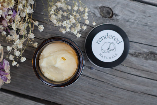 Unscented Whipped Tallow Balm 2oz