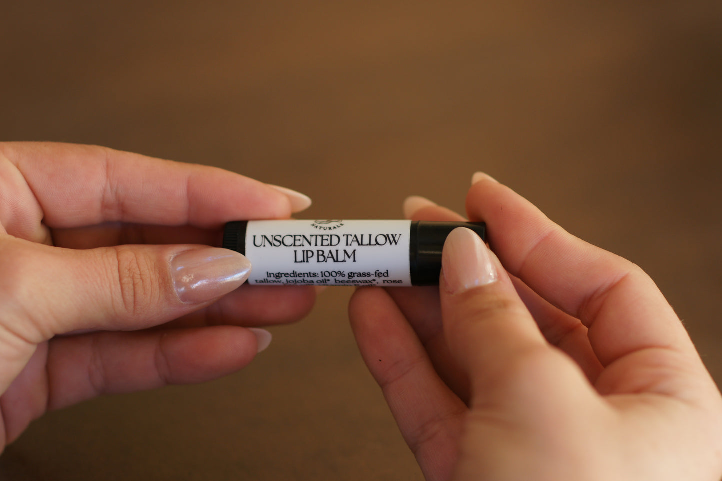 Unscented Tallow Lip Balm