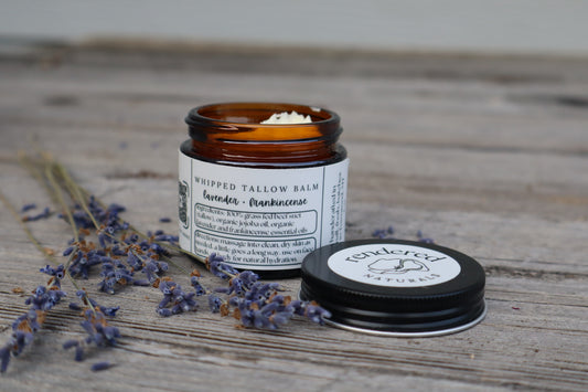 Lavender & Frankincense Whipped Tallow Balm 2oz